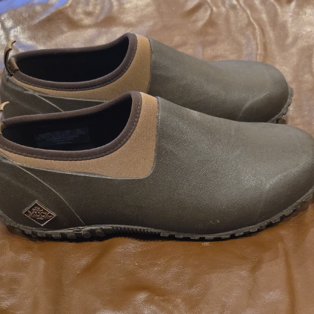Muck Mens Muckster II Waterproof Low Rubber Hunting Shoes  Sz 11